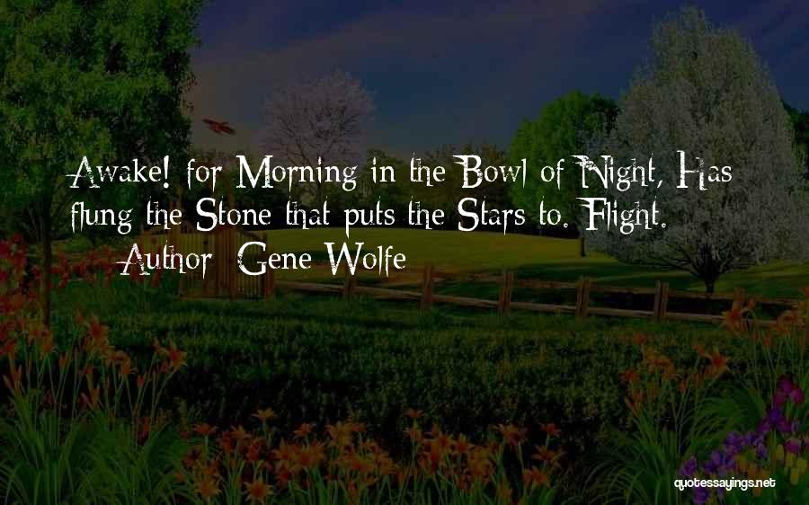 Awake In The Night Quotes By Gene Wolfe