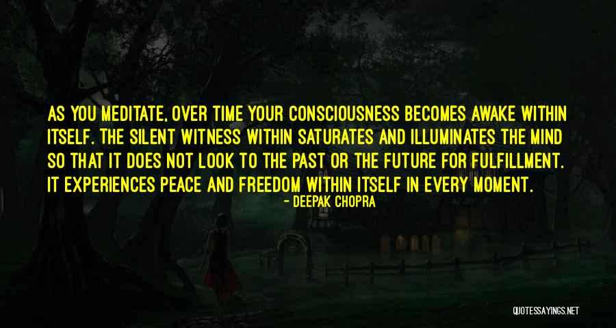 Awake Moment Quotes By Deepak Chopra