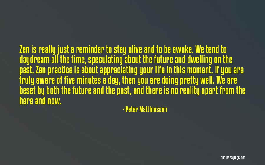 Awake Moment Quotes By Peter Matthiessen Awake Moment Quotes By Peter Matthiessen