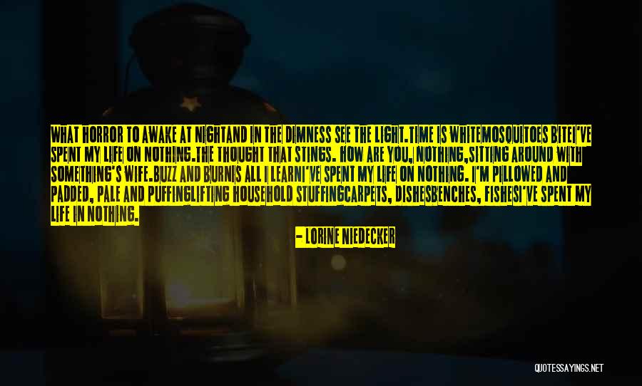 Awake The Light Quotes By Lorine Niedecker Awake The Light Quotes By Lorine Niedecker