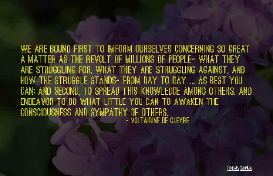 Awaken Best Quotes By Voltairine De Cleyre
