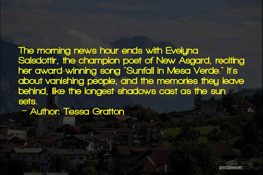 Award Winning Quotes By Tessa Gratton