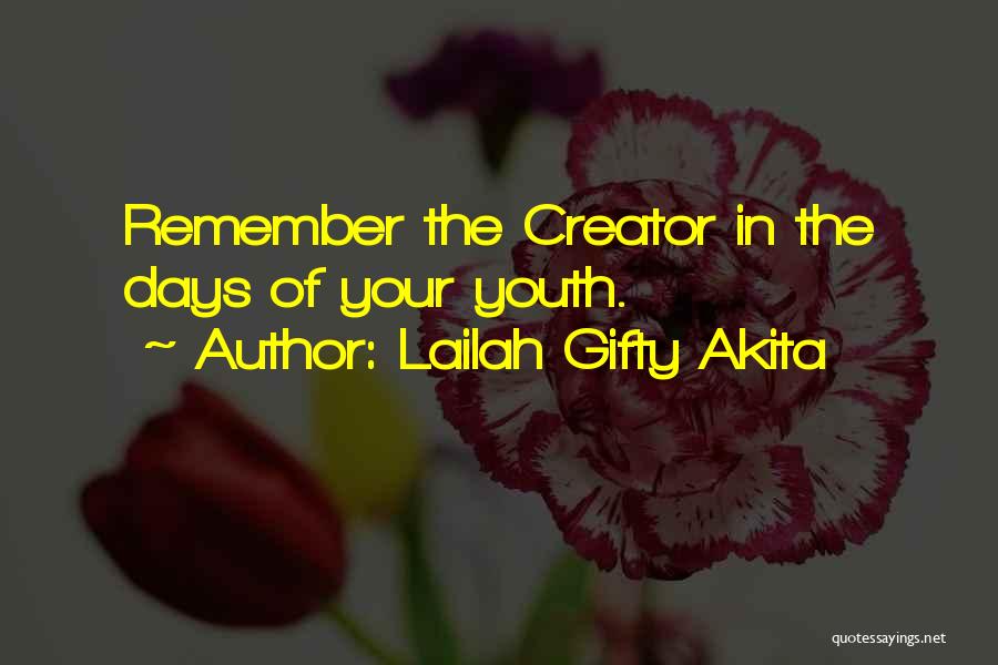 Awareness Of God Quotes By Lailah Gifty Akita