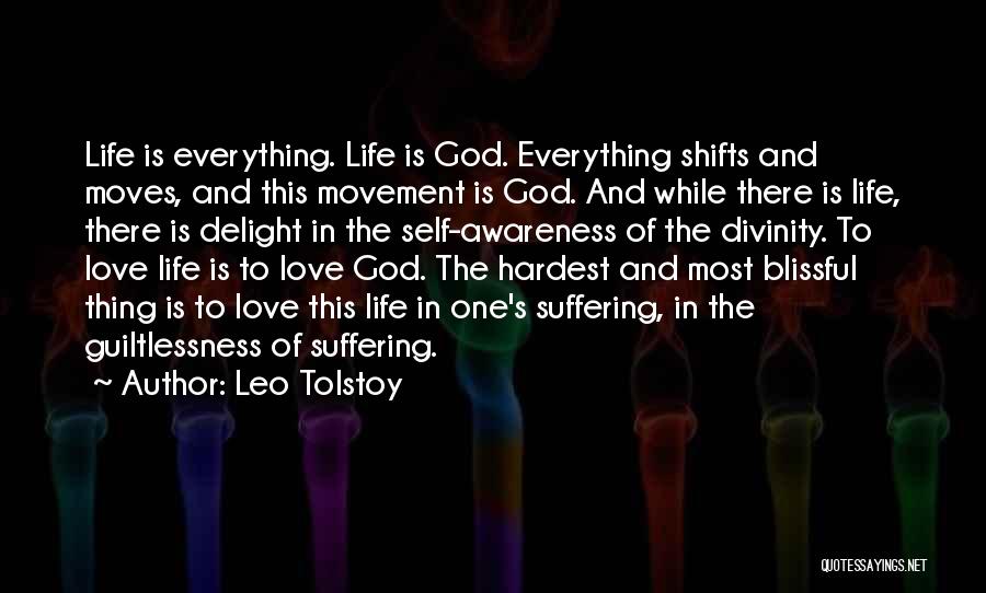 Awareness Of God Quotes By Leo Tolstoy