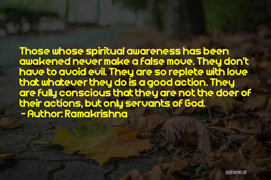 Awareness Of God Quotes By Ramakrishna