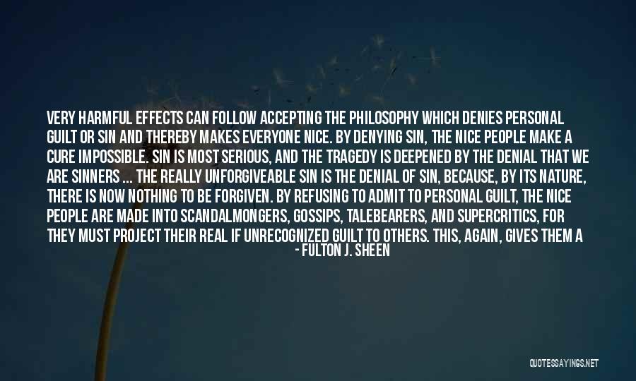 Awareness Of Guilt Quotes By Fulton J. Sheen Awareness Of Guilt Quotes By Fulton J. Sheen