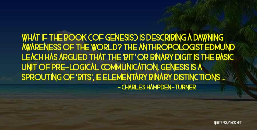 Awareness The Book Quotes By Charles Hampden-Turner Awareness The Book Quotes By Charles Hampden-Turner
