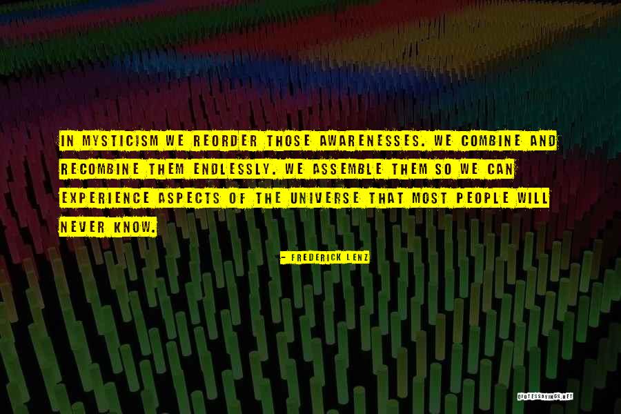 Awarenesses People Quotes By Frederick Lenz Awarenesses People Quotes By Frederick Lenz