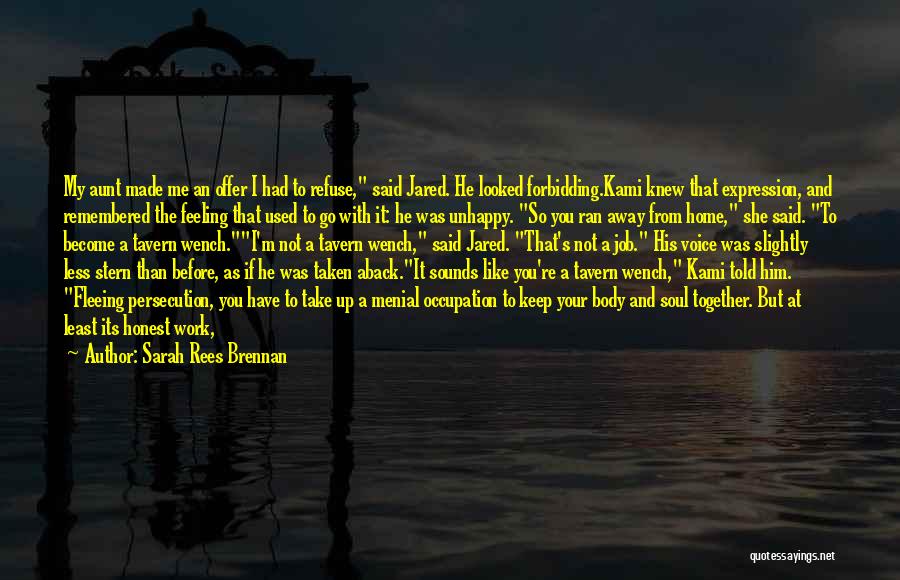 Away From Home Quotes By Sarah Rees Brennan