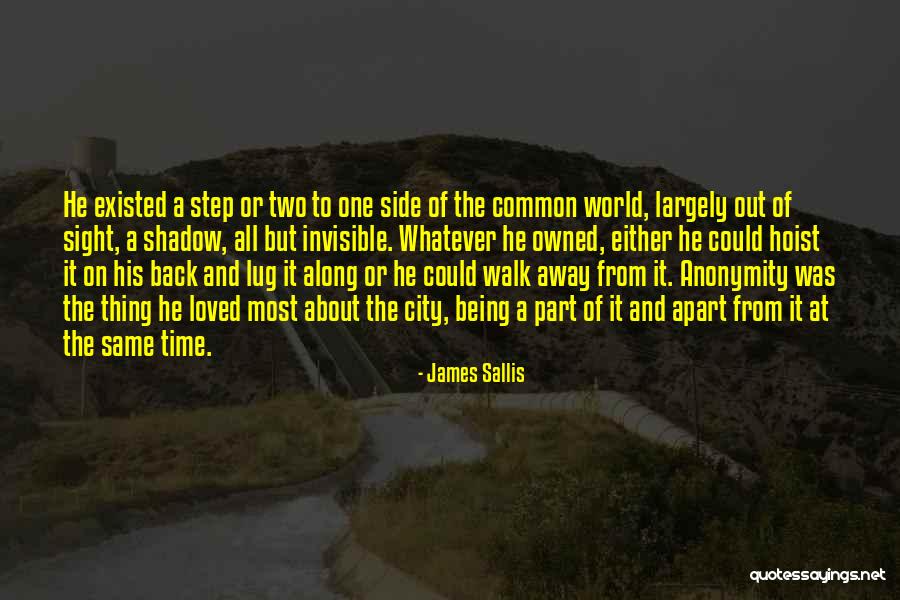 Away From The City Quotes By James Sallis