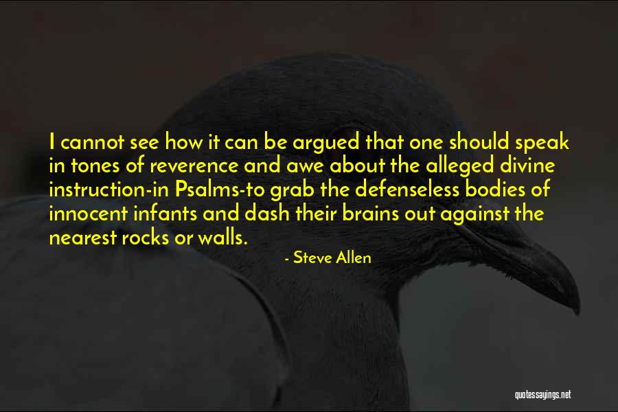 Awe Bible Quotes By Steve Allen