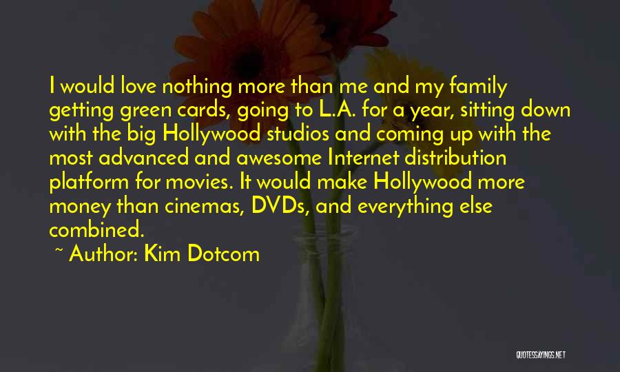 Awesome Family Quotes By Kim Dotcom