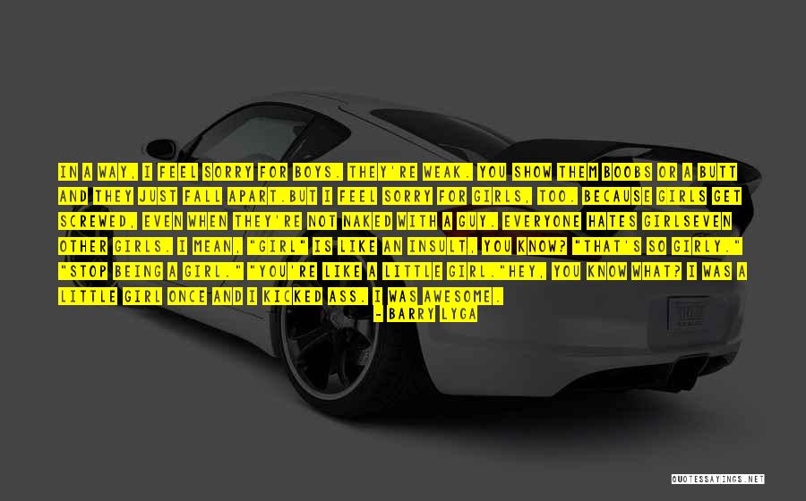 Awesome Guy Quotes By Barry Lyga Awesome Guy Quotes By Barry Lyga