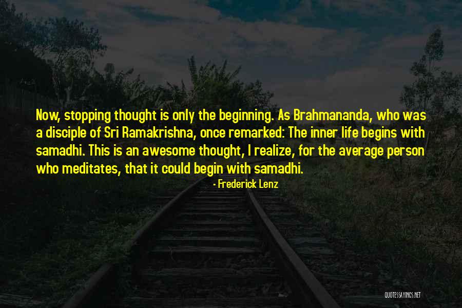 Awesome Person Quotes By Frederick Lenz Awesome Person Quotes By Frederick Lenz