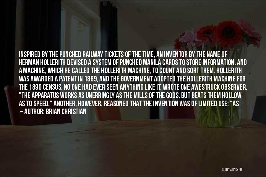 Awestruck Quotes By Brian Christian