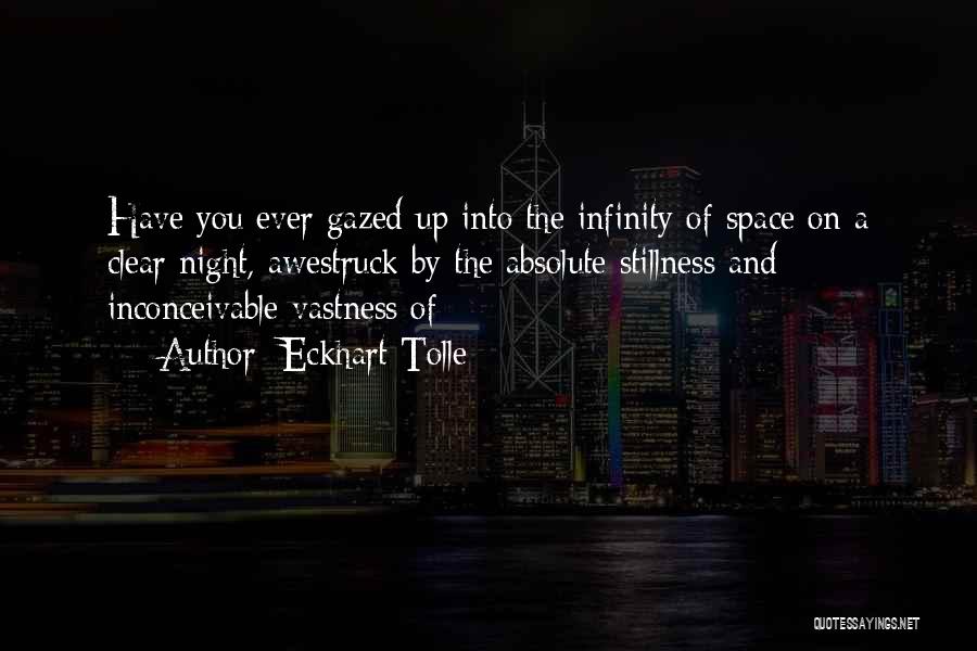 Awestruck Quotes By Eckhart Tolle