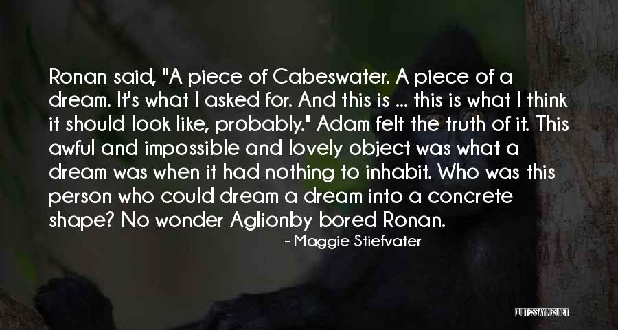 Awful Person Quotes By Maggie Stiefvater