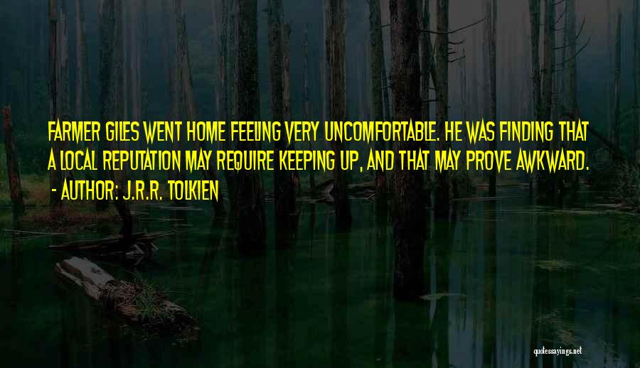 Awkward Quotes By J.R.R. Tolkien