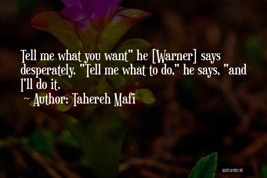 Aww So Sweet Quotes By Tahereh Mafi