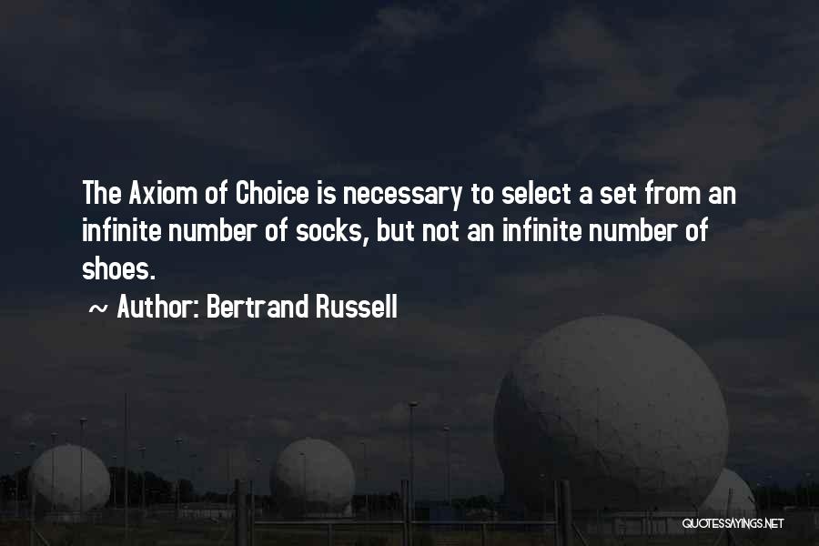 Axiom Of Choice Quotes By Bertrand Russell