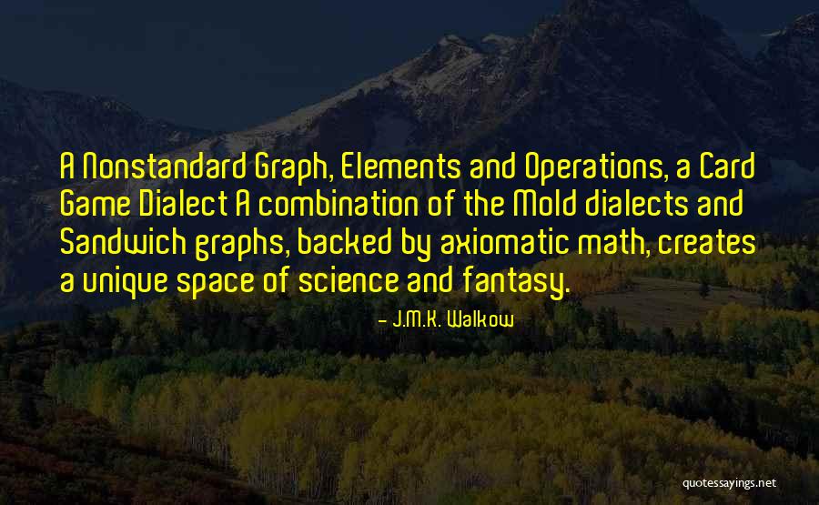 Axiomatic Quotes By J.M.K. Walkow Axiomatic Quotes By J.M.K. Walkow