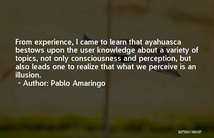 Ayahuasca Quotes By Pablo Amaringo