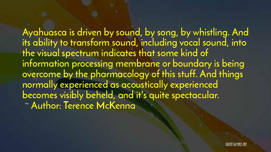 Ayahuasca Quotes By Terence McKenna