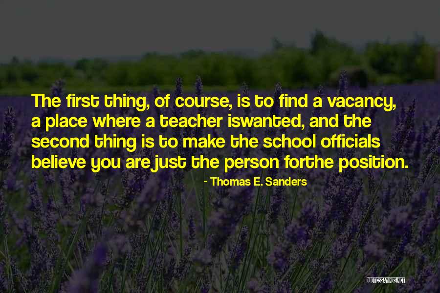 Aydincik Aynali Quotes By Thomas E. Sanders Aydincik Aynali Quotes By Thomas E. Sanders