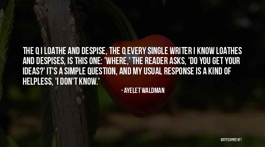 Ayelet Waldman Quotes 1104719 Ayelet Waldman Quotes 1104719