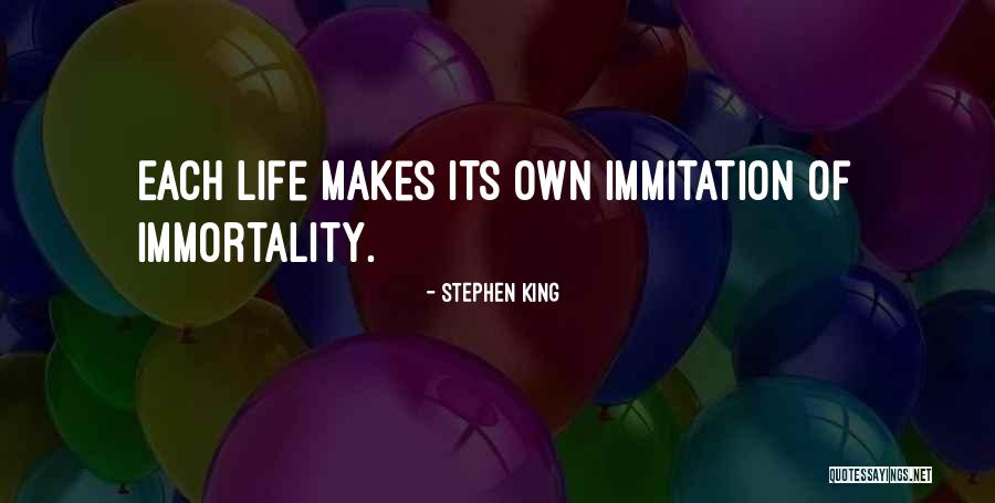 Ayeni Quotes By Stephen King