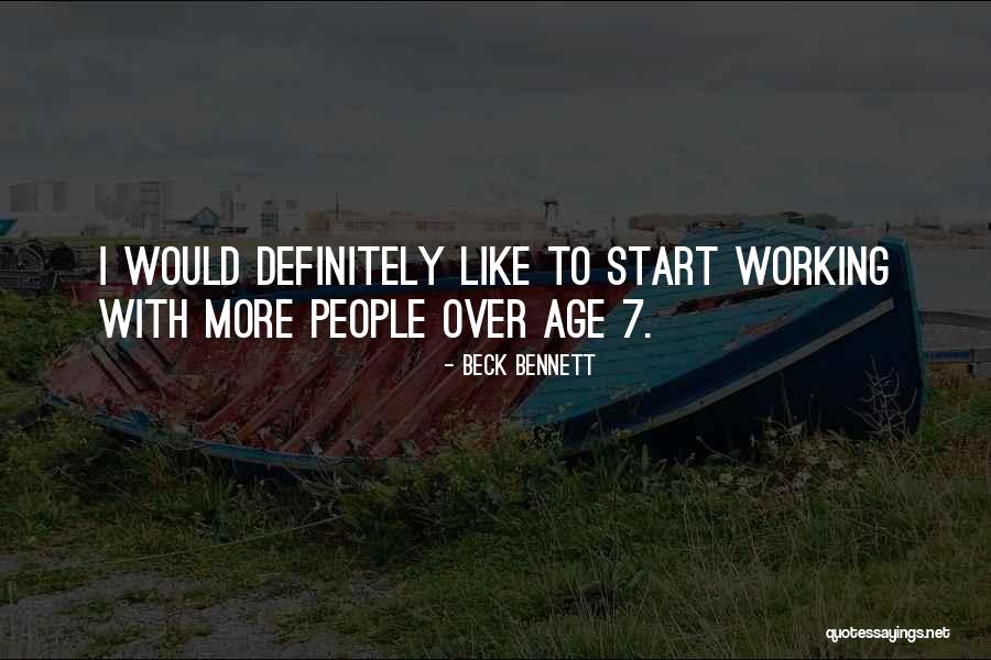 Ayestaran Calzado Quotes By Beck Bennett Ayestaran Calzado Quotes By Beck Bennett