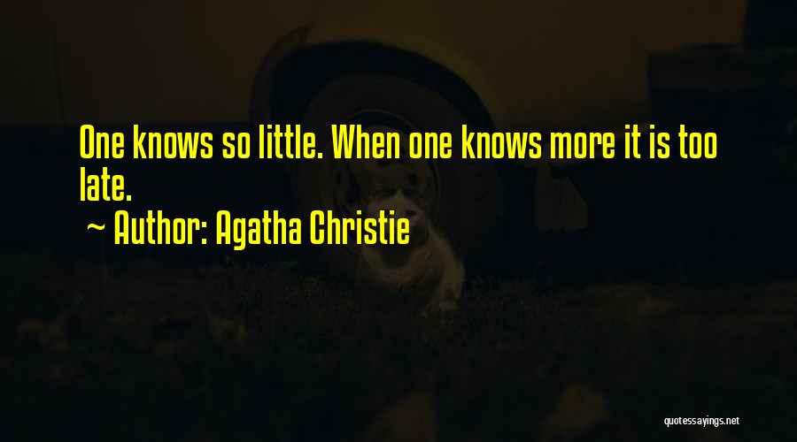 Ayetides Quotes By Agatha Christie