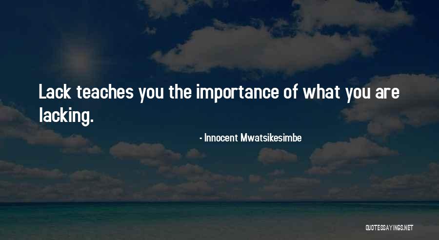 Ayg L Aydin Yazilari Quotes By Innocent Mwatsikesimbe