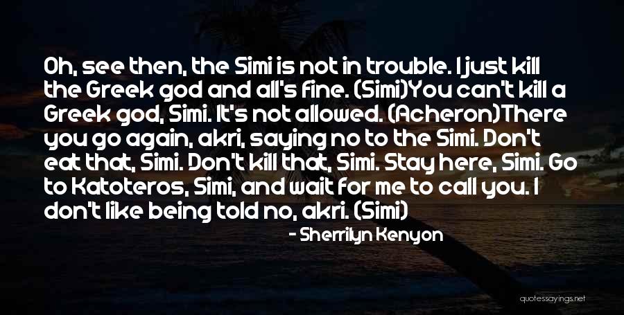 Ayisha Morgan Quotes By Sherrilyn Kenyon Ayisha Morgan Quotes By Sherrilyn Kenyon
