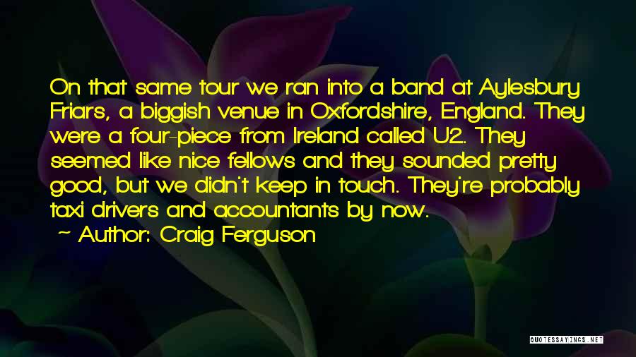 Aylesbury Taxi Quotes By Craig Ferguson