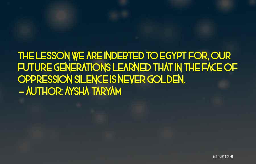 Aysha Taryam Quotes 1371606