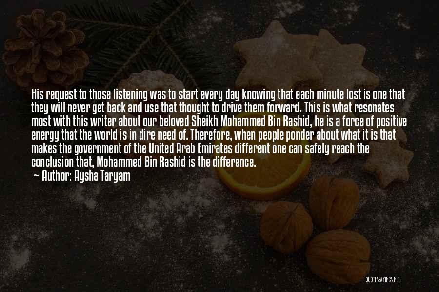 Aysha Taryam Quotes 318061