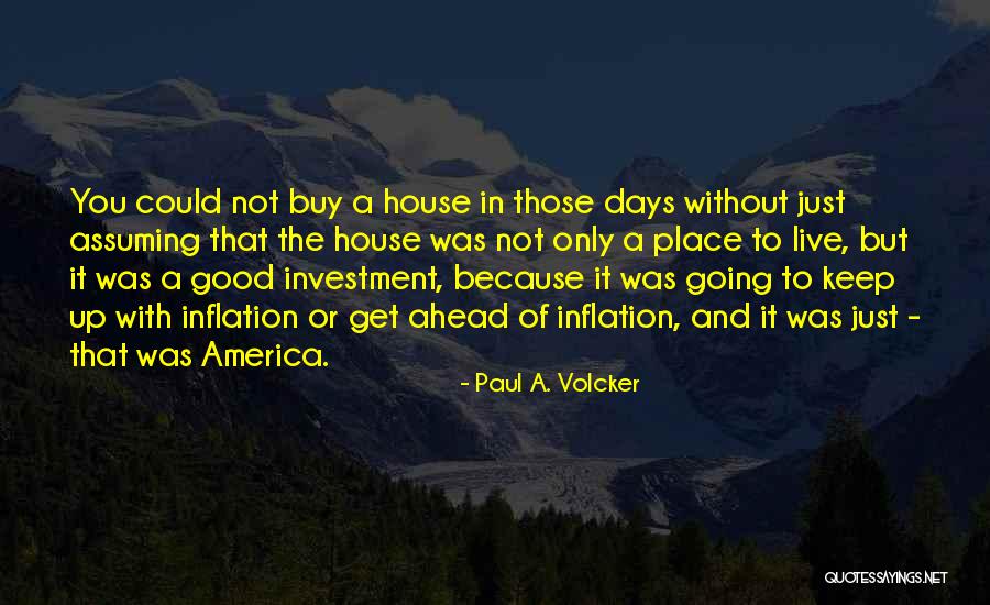 Azaire Flobecq Quotes By Paul A. Volcker Azaire Flobecq Quotes By Paul A. Volcker
