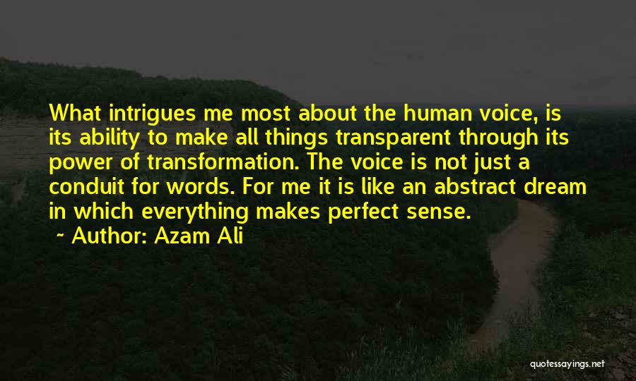 Azam Quotes By Azam Ali