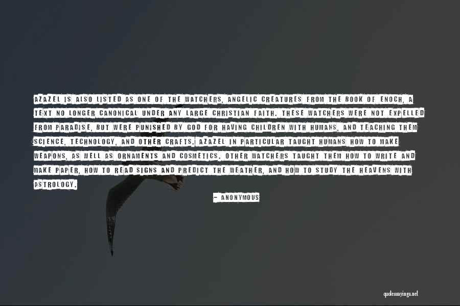 Azazel Quotes By Anonymous Azazel Quotes By Anonymous