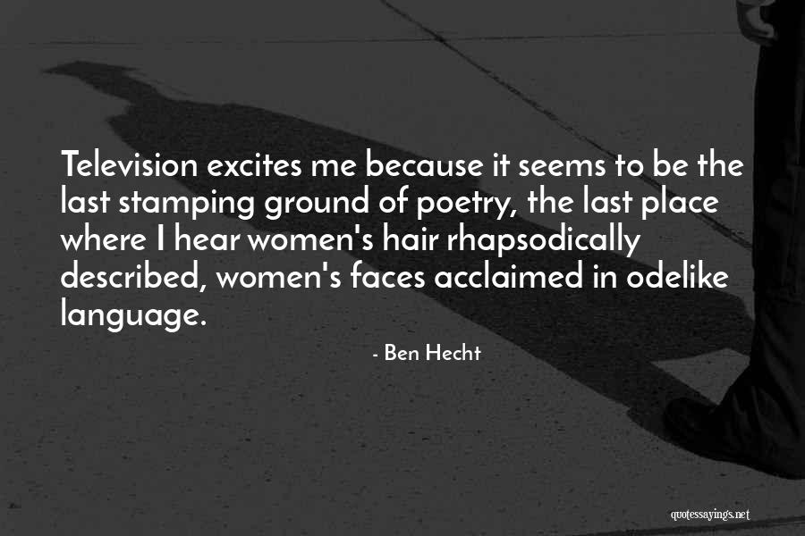 Aziba Quotes By Ben Hecht Aziba Quotes By Ben Hecht