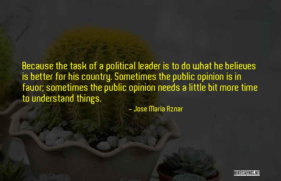 Aznar Quotes By Jose Maria Aznar