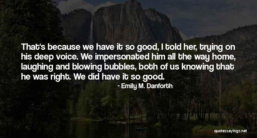 Azurdata Quotes By Emily M. Danforth Azurdata Quotes By Emily M. Danforth