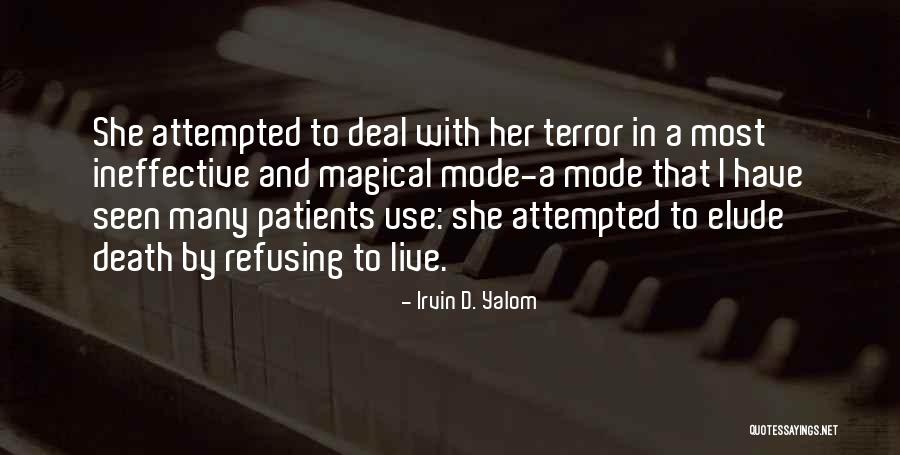 Azurel Quotes By Irvin D. Yalom Azurel Quotes By Irvin D. Yalom