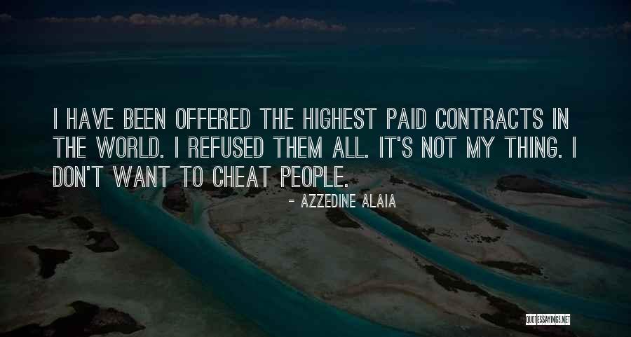 Azzedine Alaia Quotes 235948 Azzedine Alaia Quotes 235948