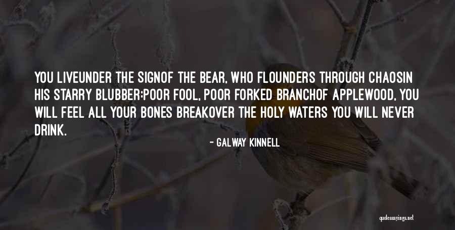 Azzinaros Quotes By Galway Kinnell Azzinaros Quotes By Galway Kinnell