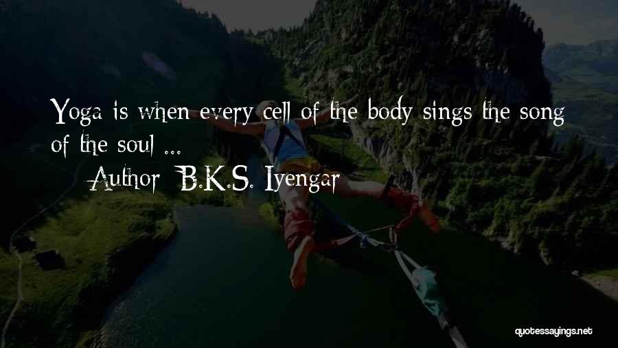 B.a.p Song Quotes By B.K.S. Iyengar