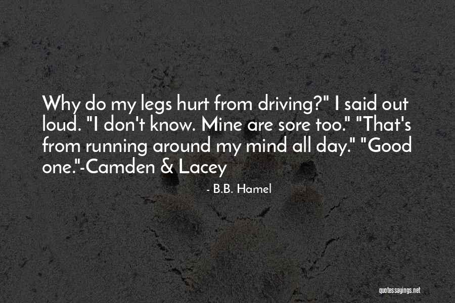 B.B. Hamel Quotes 1402553 B.B. Hamel Quotes 1402553