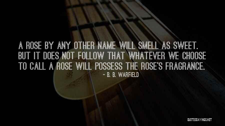 B. B. Warfield Quotes 1160176