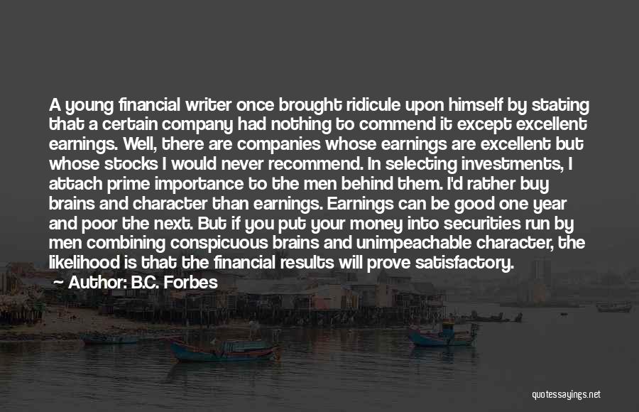 B.C. Forbes Quotes 87188